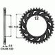 ZEBATKA NAPĘDZANA ALUMINIOWA CZARNA SUNSTAR SUNR5-3559-48BK