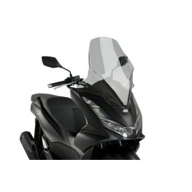 SZYBA PUIG V-TECH DO HONDA PCX 125 21-23 (TOURING) LEKKO PRZYCIEMNIONA