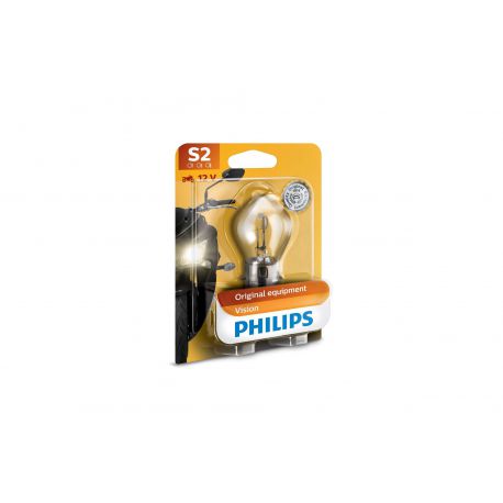 ŻARÓWKA PHILIPS S2 12V35/35W BA20D BW M-TECH