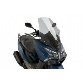 SZYBA PUIG V-TECH DO KYMCO X-TOWN 125/300 21-23R (TOURING) LEKKO PRZYCIEMNIONA