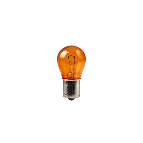 ŻARÓWKA M-TECH S25 12V 21W BA15S AMBER