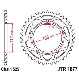 ZEBATKA NAPĘDZANA JT JTR1877.45