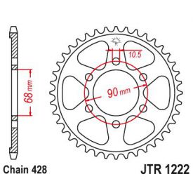 ZEBATKA NAPĘDZANA JT JTR1222.48