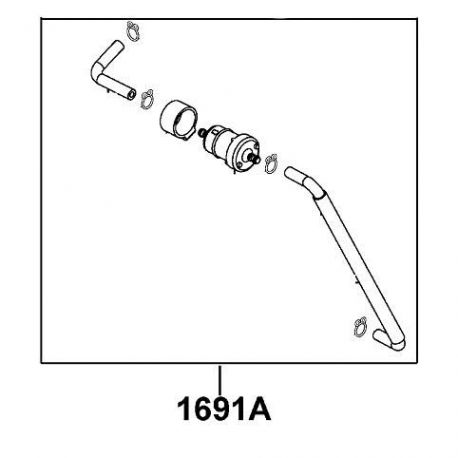 FILTR PALIWA 1691A-LDF7-E10