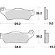 KLOCKI HAMULCOWE BRAKING SINTERED 794CM56 TYLNE