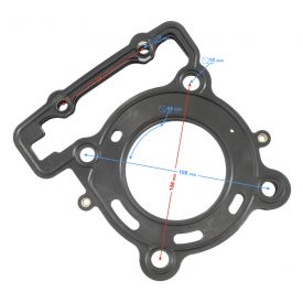 Uszczelka pod głowicę GP1 BLADE R / Stratos 125