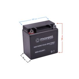 Akumulator Moretti AGM (Gel) MB9-BS