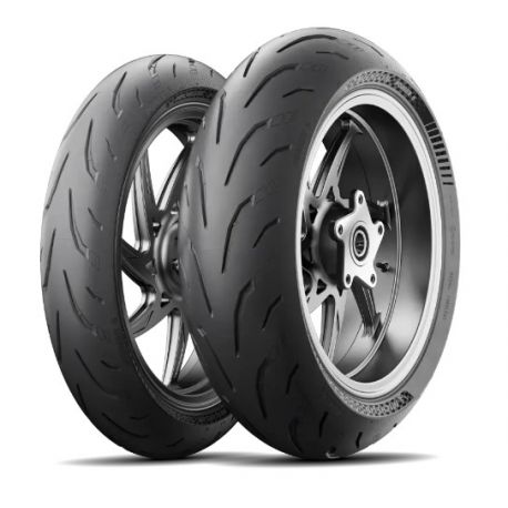 MICHELIN KOMPLET OPON (CAI988009/24) 120/70ZR17 POWER 6 (58W) M/C TL PRZÓD DOT 2024 + (CAI904688/23) 190/55ZR17 POWER 6 (75W) M/