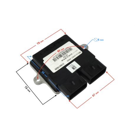 ECU - sterownik wtrysku Delphi Falcon 125cc