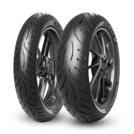 METZELER KOMPLET OPON (4334100/24) 120/70ZR17 ROADTEC 02 (58W) TL M/C PRZÓD DOT 2024 + (4335300/24) 190/55ZR17 ROADTEC 02 (75W) 