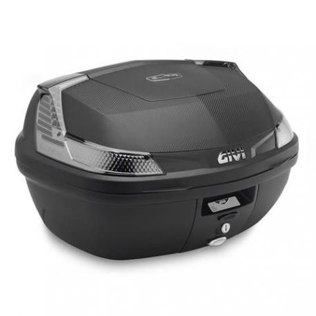 KUFER CENTRALNY GIVI B47 TECH MONOLOCK 47LT (ZAWIERA PLASTIKOWĄ PŁYTĘ)