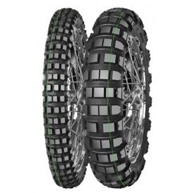 MITAS OPONA 140/80B18 ENDURO TRAIL-RALLY PRO SUPER LIGHT (ZIELONY PASEK) 70R M+S TYŁ DOT 01/2024 (zamiennik:70000334) (460131)