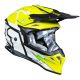 Kask JUST1 J39 POSEIDON black fluo yellow white matt S