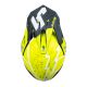 Kask JUST1 J39 POSEIDON black fluo yellow white matt S