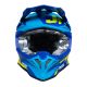 Kask JUST1 J39 POSEIDON blue fluo yellow matt S