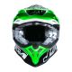 Kask JUST1 J39 THRUSTER black green fluo white gloss XS