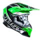 Kask JUST1 J39 THRUSTER black green fluo white gloss S