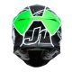 Kask JUST1 J39 THRUSTER black green fluo white gloss S