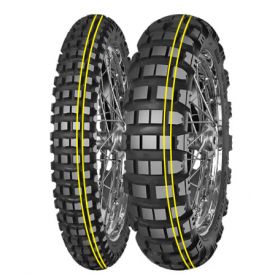 MITAS OPONA 130/80B18 ENDURO TRAIL XT+ DAKAR (PODWÓJNY ŻÓŁTY PASEK) 72R M+S TYŁ DOT 02/2024 (zamienna:70000490) (460126)