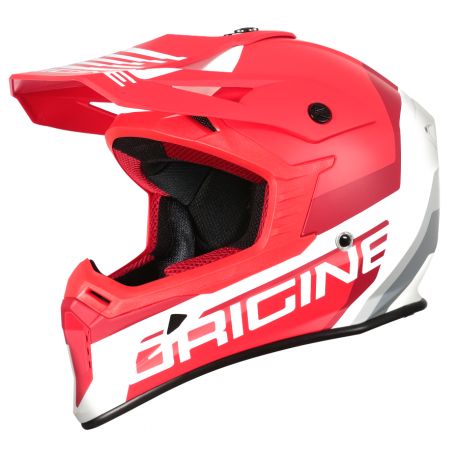 Kask ORIGINE HERO MX red-white matt XS