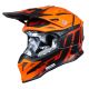 Kask JUST1 J39 POSEIDON black orange red XS