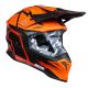 Kask JUST1 J39 POSEIDON black orange red XS