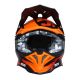 Kask JUST1 J39 POSEIDON black orange red XS