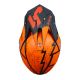 Kask JUST1 J39 POSEIDON black orange red XS