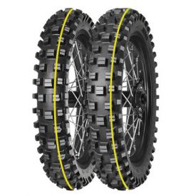 MITAS OPONA 110/90-19 TERRA FORCE-EX XT SUPER 62R TT (ŻÓŁTY PASEK) TYŁ DOT 01/2024 (460105) (zamiennik:70000285)