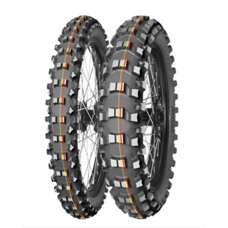 MITAS OPONA 120/90-18 TERRA FORCE MX-SM SOFT/MEDIUM 65M TT (CZERWONY/ŻÓŁTY PASEK) TYŁ DOT 2023 (DOT:JCDT/JPDT) (26559) WYCOFANE