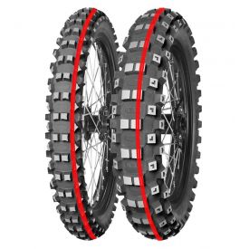 MITAS OPONA 90/90-14 TERRA FORCE-MX MH PITCROSS MEDIUM HARD (CZERWONY PASEK) TT 46M NHS PRZÓD DOT 2023 (DOT:TDDT/DTDT/TMDT) (460