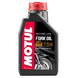 MOTUL OLEJ DO TELESKOPÓW / AMORTYZATORÓW / ZAWIESZENIA FORK OIL FACTORY LINE 7,5W MEDIUM (SYNTETYCZNY) 1L