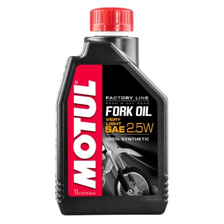 MOTUL OLEJ DO TELESKOPÓW / AMORTYZATORÓW / ZAWIESZENIA FORK OIL FACTORY LINE 2,5W VERY LIGHT 1L