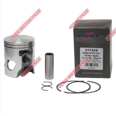 VERTEX TŁOK HONDA MTX 125R, NS 125 (55,96MM) (PIERŚCIENIE 53010005600 x 2 SZT.)