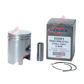 VERTEX TŁOK PIAGGIO,SFERA,ZIP,QUARZ,FREE 41,40 MM (+1,40) ( PIERŚCIENIE 52715004140 X 2 SZT. )