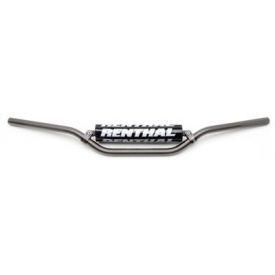 RENTHAL KIEROWNICA 7/8 CALA (22MM) MX HANDLEBAR GREY REED / WINDHAM PADDED KOLOR SZARY Z GĄBKĄ