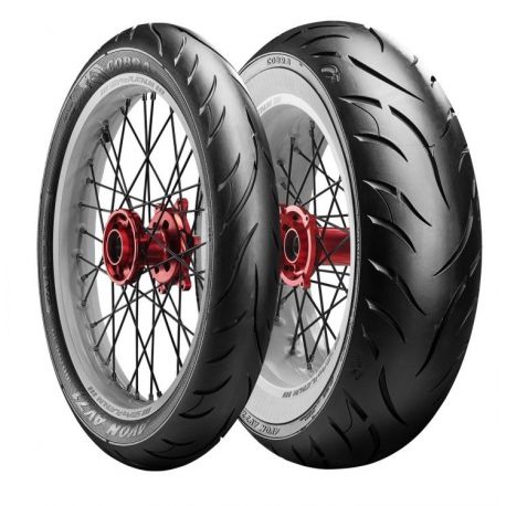 OPONA 120/70-21 AVON COBRA AV71 68V TL PRZÓD DOT 10/2018 WYCOFANE
