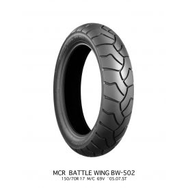 OPONA 150/70R17 BRIDGESTONE BATTLE WING BW502 69V TT G F800GS TYŁ DOT 24/2022