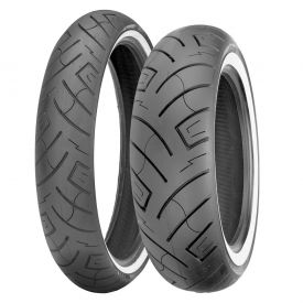 OPONA 130/60B19 SHINKO 777 67H TL REINF WW PRZÓD BIAŁY BOK DOT 36-38/2023