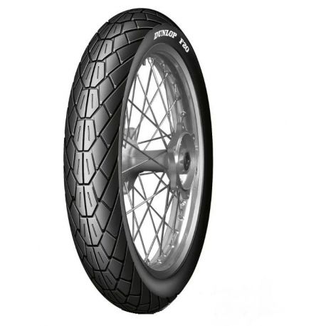 OPONA 110/90-18 DUNLOP F20 61V TL PRZÓD WLT (BIAŁY NAPIS) DOT 29/2024