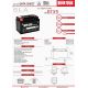 BS AKUMULATOR BTX9 (FA) (YTX9-BS) 152X88X106 12V 8AH BEZOBSŁUGOWY - ZALANY (120A) (9)