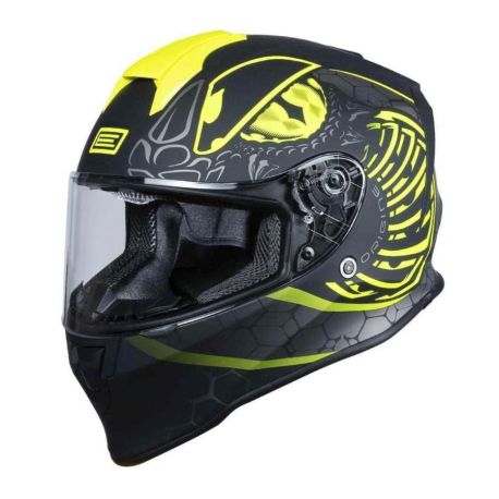 Kask ORIGINE DINAMO KIDS FIGHTER matt fluo yellow black YL