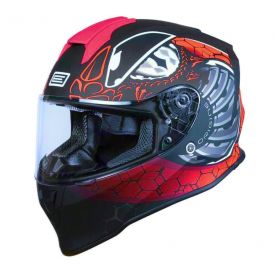 Kask ORIGINE DINAMO KIDS FIGHTER matt fluo red black YS