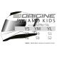 Kask ORIGINE DINAMO KIDS FIGHTER matt titanium black YL