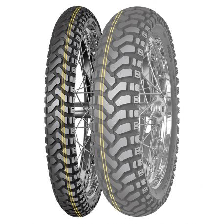 MITAS OPONA 140/80B18 ENDURO TRAIL DAKAR (PODWÓJNY ŻÓŁTY PASEK) 70H M+S TYŁ DOT 07/2024 (460039) ZAMIENNIK:70000458