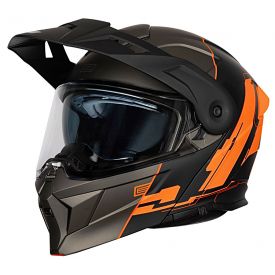 Kask ORIGINE ADVENTURE CYBORG matt fluo orange titanium XXL