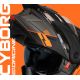 Kask ORIGINE ADVENTURE CYBORG matt fluo orange titanium XXL