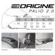 Kask ORIGINE PALIO 2.0 DEEPSKY matt titanium black XL