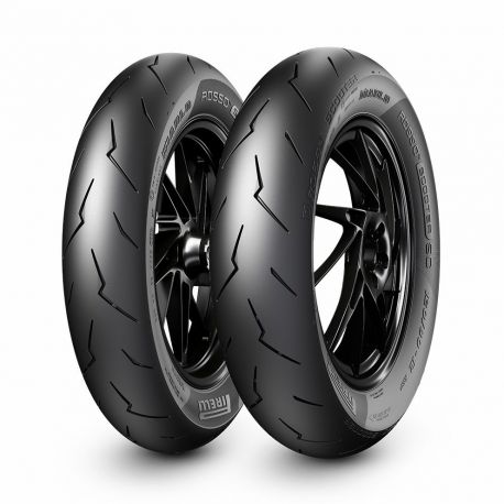 PIRELLI OPONA 120/80-12 DIABLO ROSSO SCOOTER SC 55P TL M/C TYŁ DOT 52/2021 (PIT BIKE)