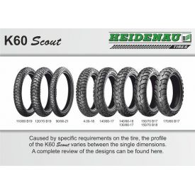 HEIDENAU OPONA 4.00-18 K60 SCOUT 64T TT M/C M+S TYŁ DOT 04/2025